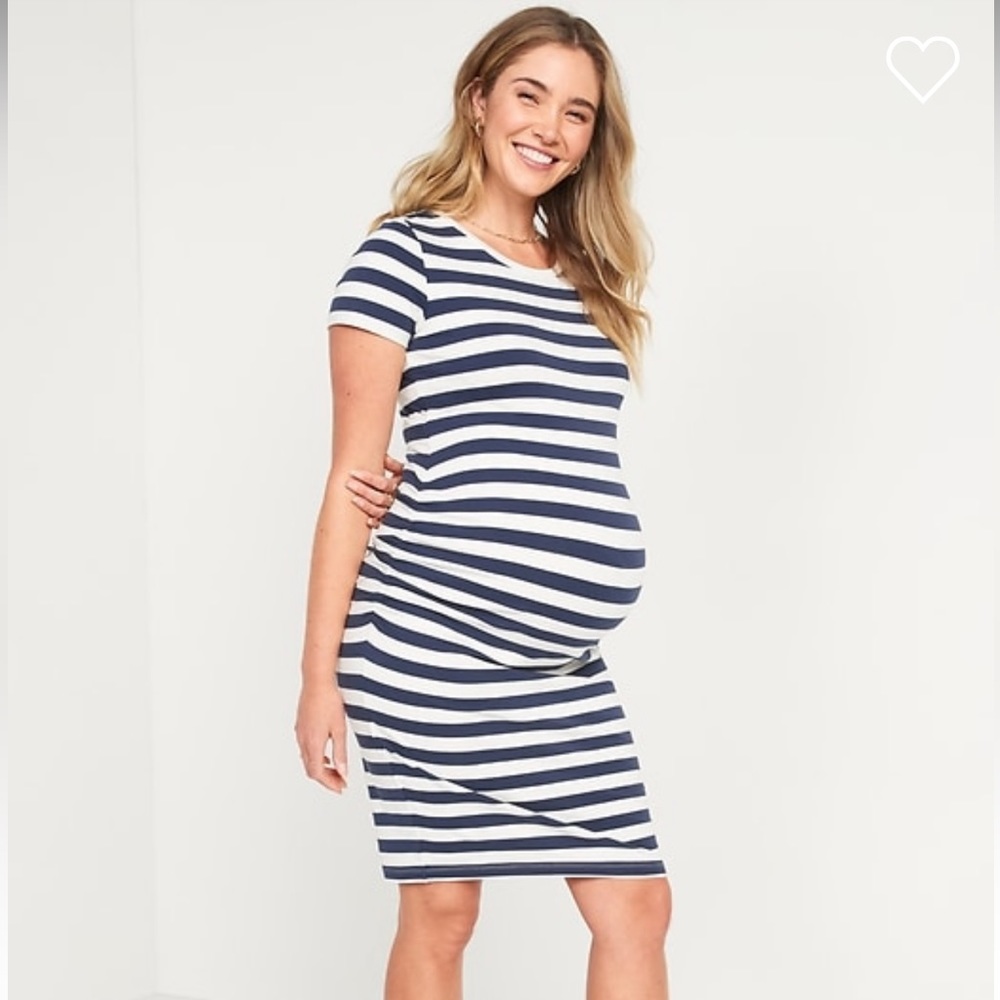 Maternity tshirt dress